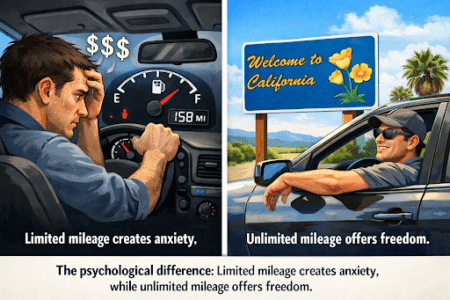 unlimited miles car rental